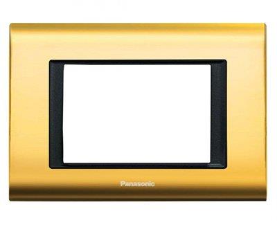 Panasonic Thea Sistema Gold Siyah Tekli 3 mm Çerçeve 