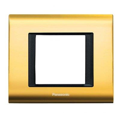 Panasonic Thea Sistema Gold Siyah Tekli 2 mm Çerçeve 