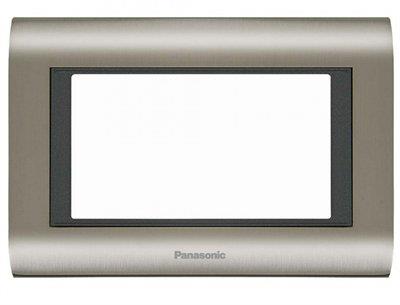 Panasonic Thea Sistema Inox Füme Tekli 3 mm Çerçeve 