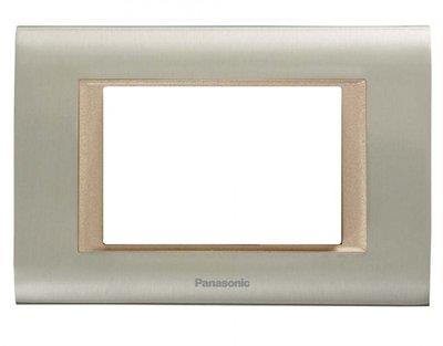 Panasonic Thea Sistema Inox Mat Metalik Dore Tekli 3 mm Çerçeve 