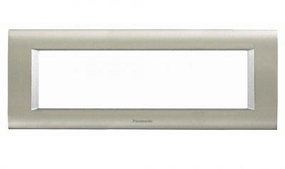 Panasonic Thea Sistema Inox Mat Metalik Beyaz Tekli 7 mm Çerçeve 