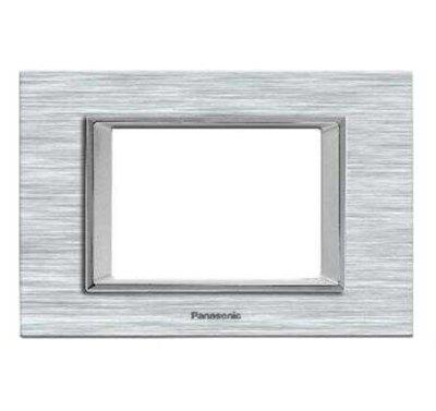 Panasonic Thea Ultima Eloxal Gümüş Tekli 4 mm Çerçeve 