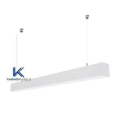 Sıva Üstü Linear Armatür Beyaz Kasa Beyaz Işık