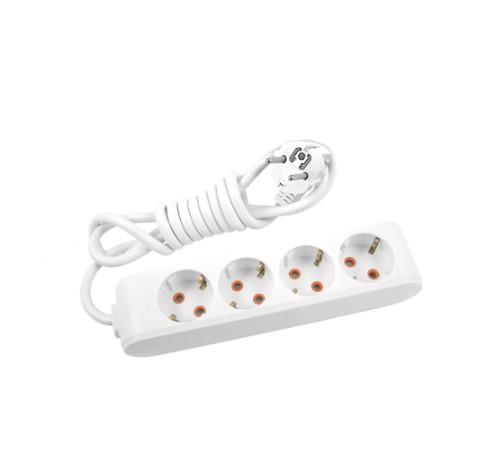 Viko Multi-let Dörtlü Priz Ups Topraklı Kablolu Ç. K. 2 Metre Beyaz