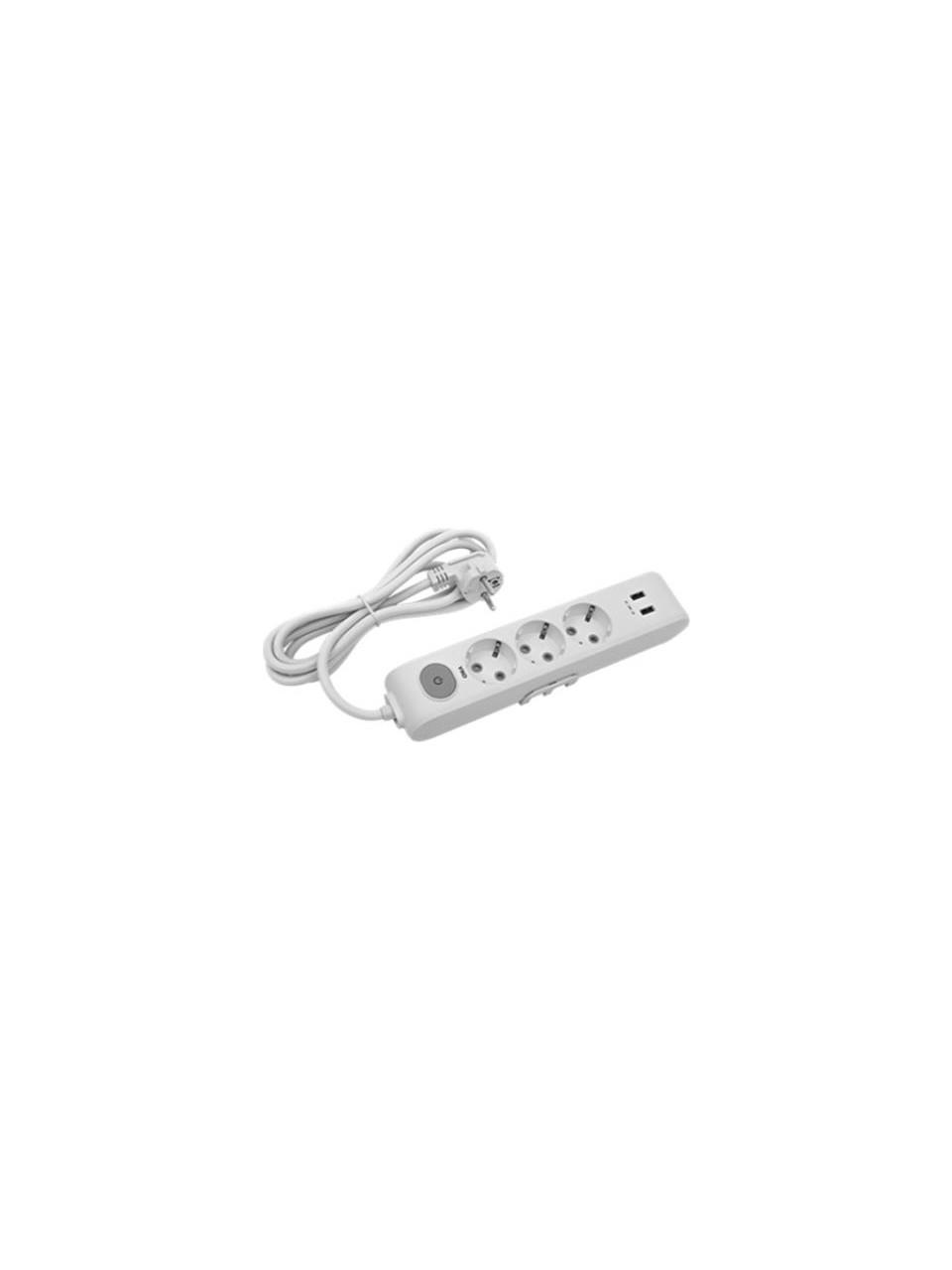 Viko Multi-let Üçlü 2 Usb'li Priz Topraklı Kablolu Ç. K. 2 Metre