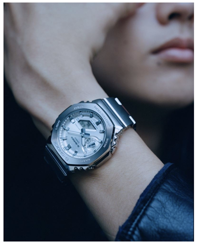  G-SHOCK Casio GM-2110D-7ADR Kol Saati