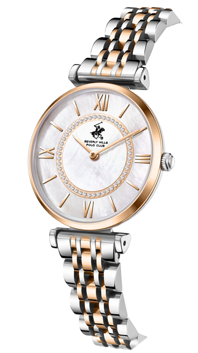 Beverly Hills Polo Club BP3853X.520 Rose Gold Gümüş Çelik Kadın Kol Saati.