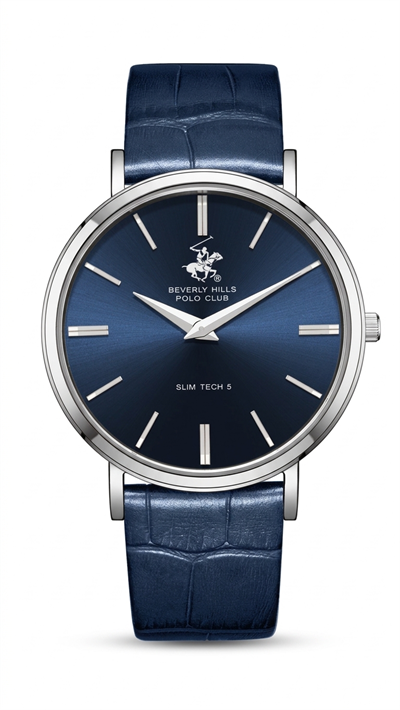 Beverly Hills Polo Club BP3885X.399 Slim Tech 5 Lacivert Erkek Kol Saati
