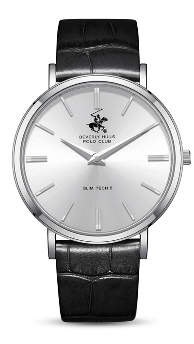 Beverly Hills Polo Club BP3885X.331 Slim Tech 5 Siyah Deri Kordon Erkek Kol Saati