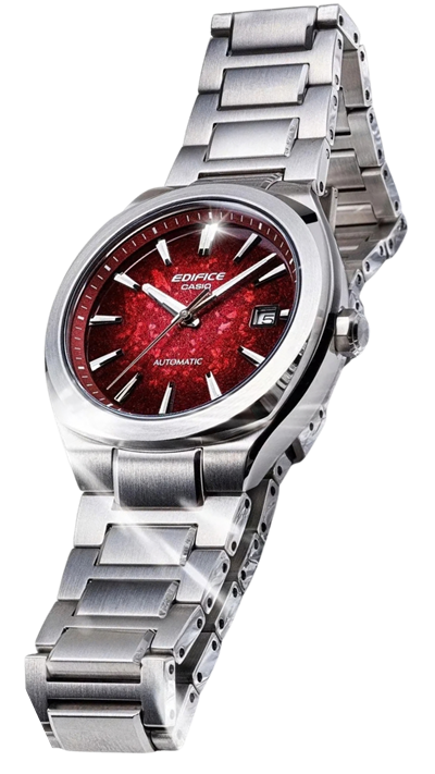 Casio Edifice EFK-200D-4ADR Otomatik Erkek Kol Saati – Bordo Kadran