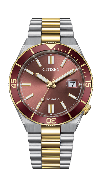 Citizen Tsuyosa Shore Coral Red NJ0234-58X Otomatik Erkek Kol Saati