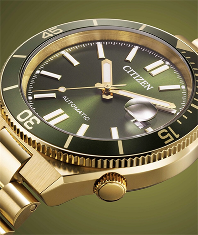 Citizen Tsuyosa Shore Moss Green NJ0232-53X Otomatik Erkek Kol Saati