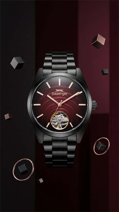 Slazenger SL.09.2625.1.680 Bordo Kadran Otomatik Erkek Kol Saati
