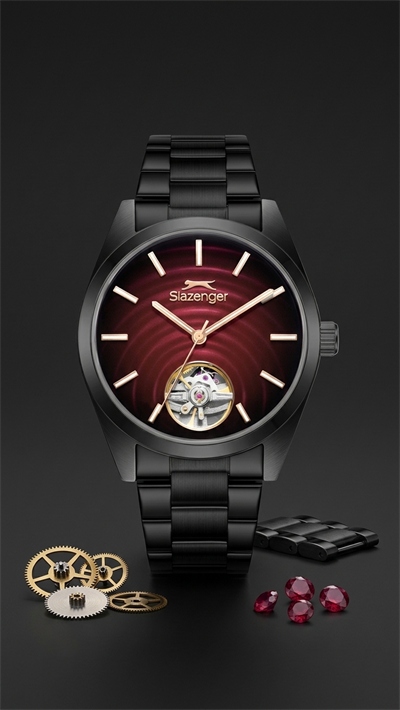 Slazenger SL.09.2625.1.680 Bordo Kadran Otomatik Erkek Kol Saati
