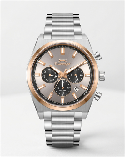 Slazenger SL.09.2631.2.560 Rose Gold Detaylı Erkek Kol Saati