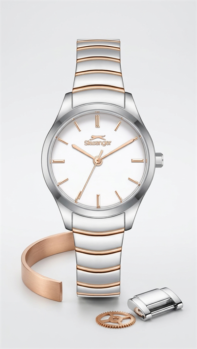 Slazenger SL.09.2646.3.520 Kadın Kol Saati – Gümüş/Rose Gold
