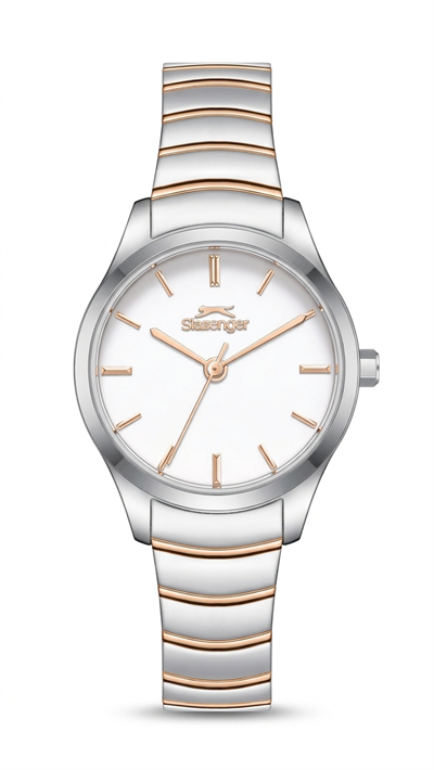 Slazenger SL.09.2646.3.520 Kadın Kol Saati – Gümüş/Rose Gold