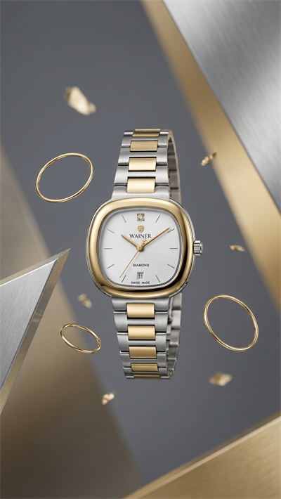 Wainer WA.18100-B Swiss Made Taş Detaylı Kadın Kol Saati