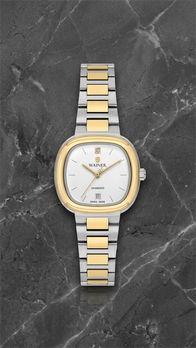 Wainer WA.18100-B Swiss Made Taş Detaylı Kadın Kol Saati