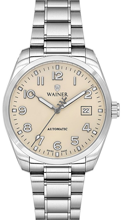 Wainer WA.25700-B Swiss Made Otomatik Erkek Kol Saati