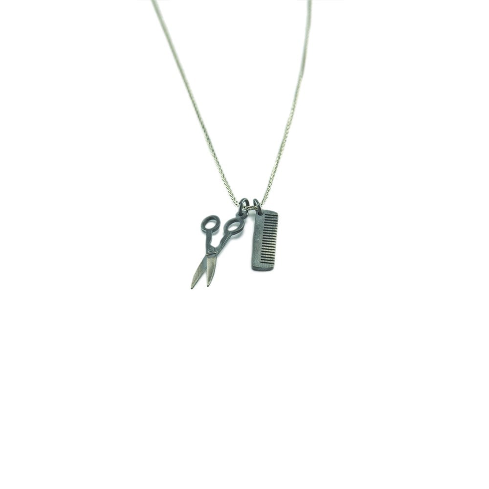 Comb & Scissor Kolye