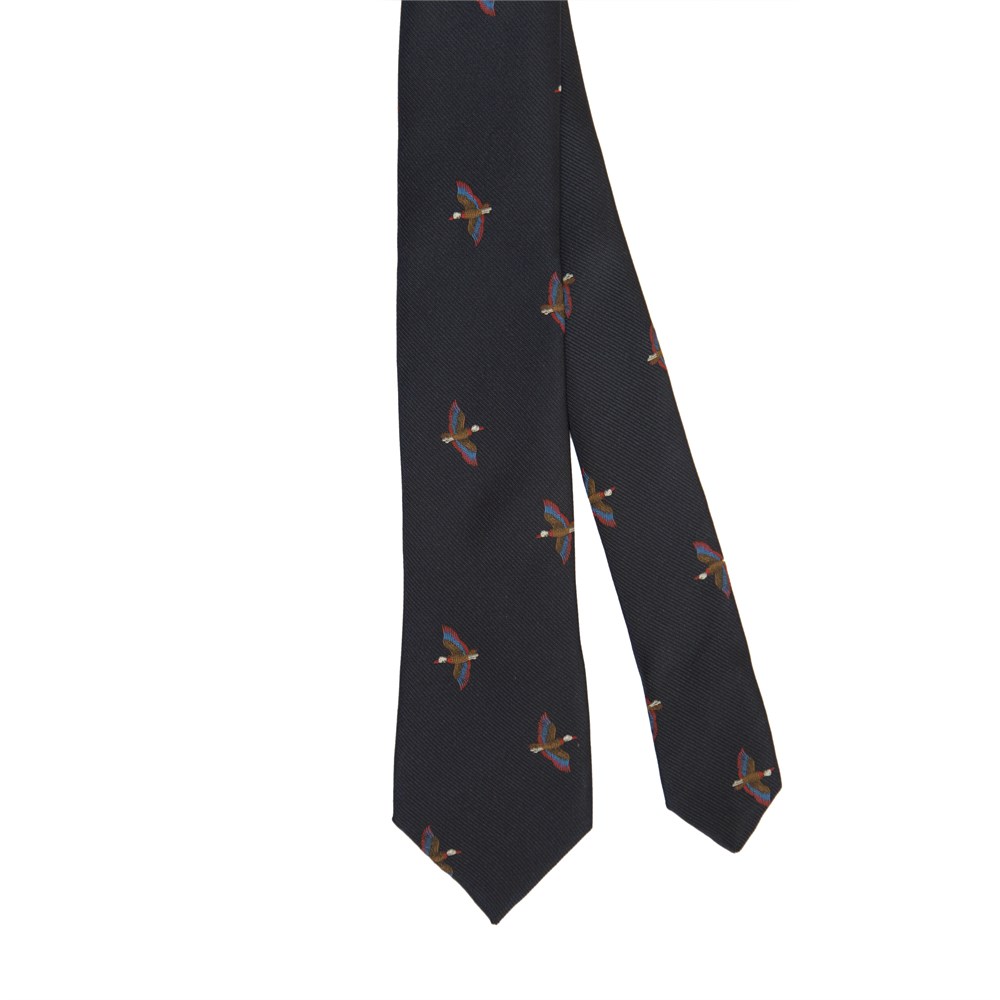 Kuş Desenli Kravat