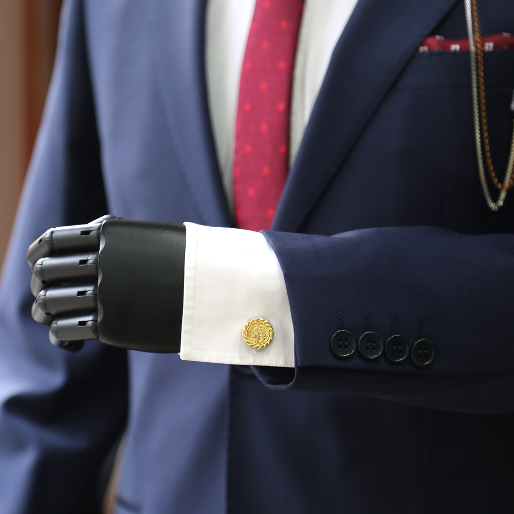 Geçmeli Kol Düğmesi 