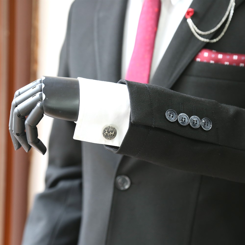 Geçmeli Kol Düğmesi 