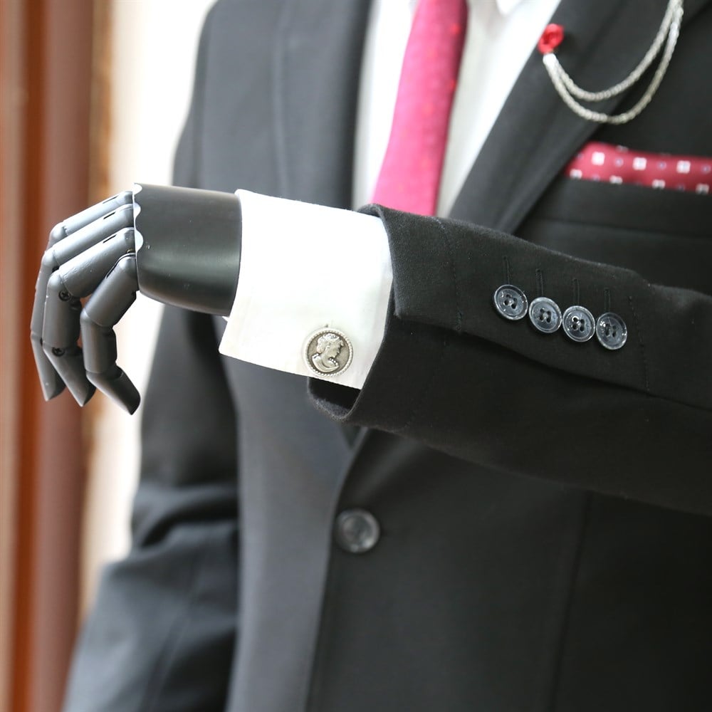 Geçmeli Kol Düğmesi 