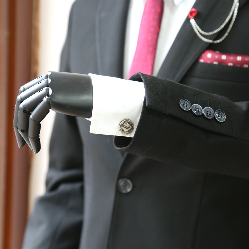 Geçmeli Kol Düğmesi 