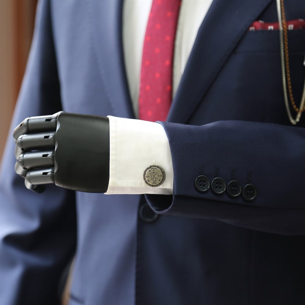 Geçmeli Kol Düğmesi 