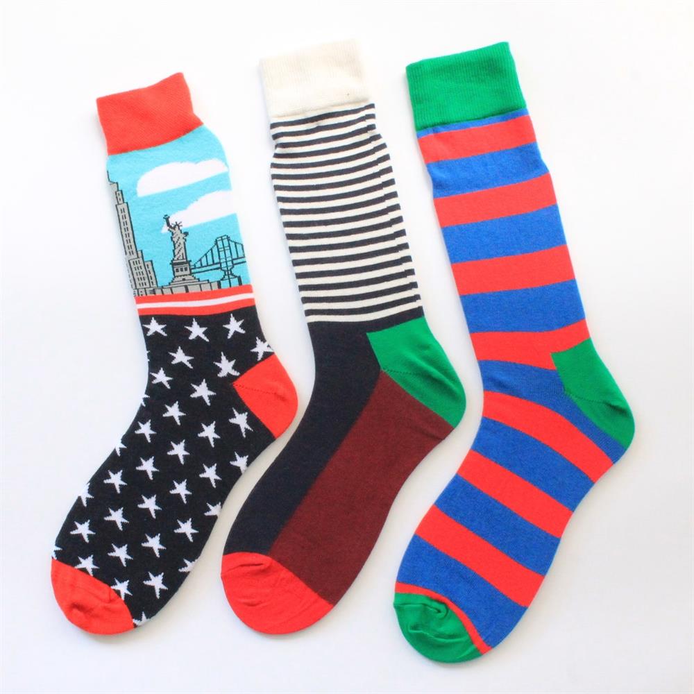 3lü Desenli Çorap Seti