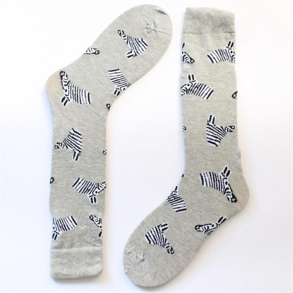 4lü Zebra Desenli Çorap Hediye Seti