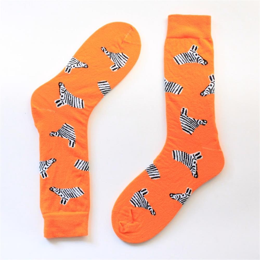 4lü Zebra Desenli Çorap Hediye Seti