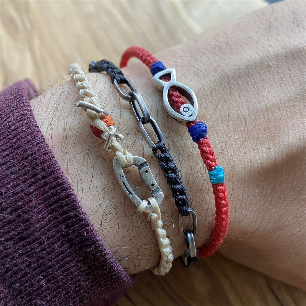 Balık Figürlü Gümüş Bileklik