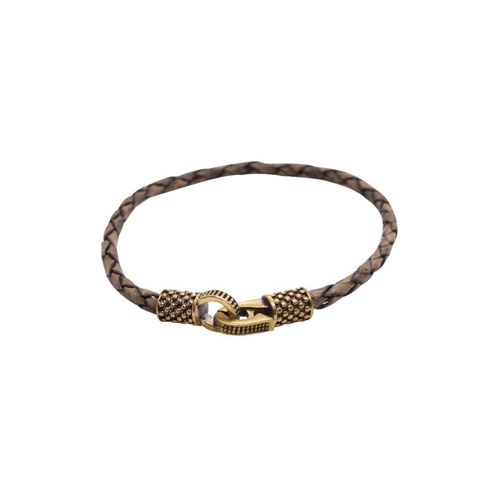 Leather Cool SeriesCMC8939Bronz Deri Bileklik 
