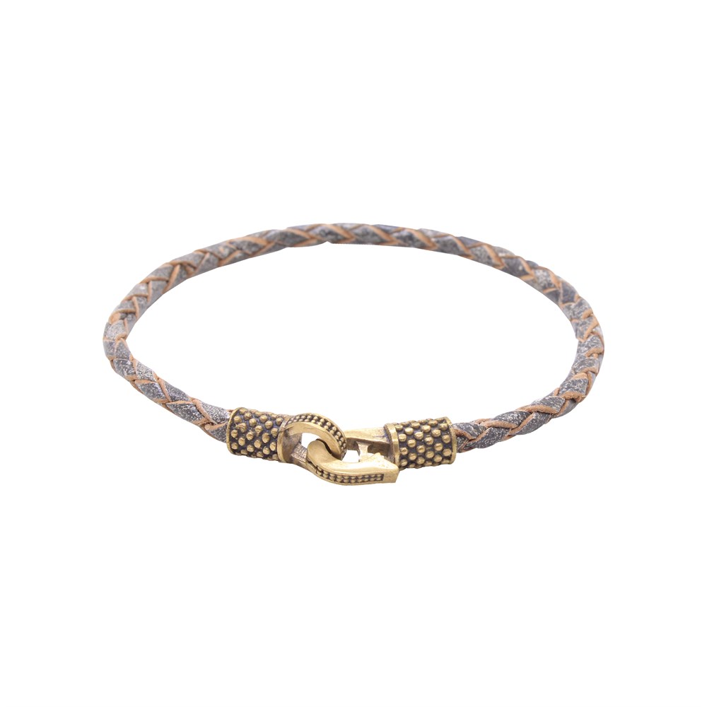 Leather Cool SeriesCMC1308Bronz Deri Bileklik