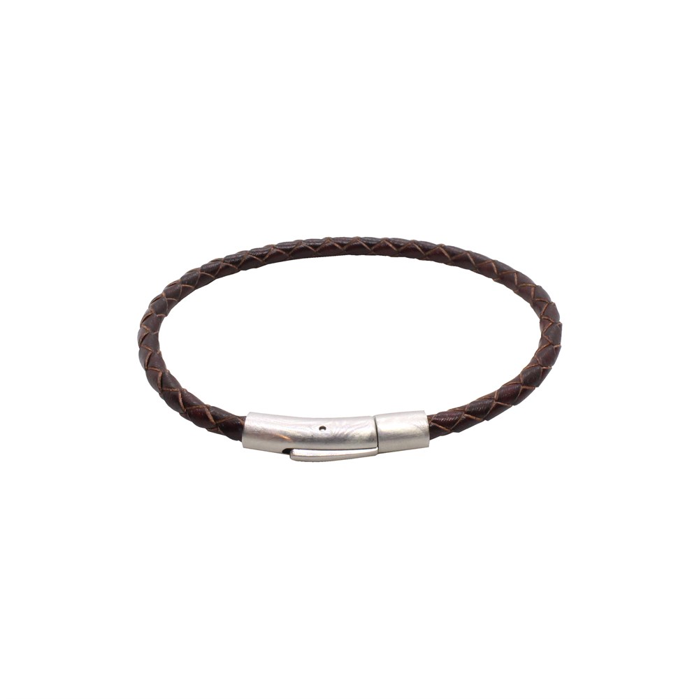 Leather Cool SeriesCMC8632Çelik Deri Bileklik