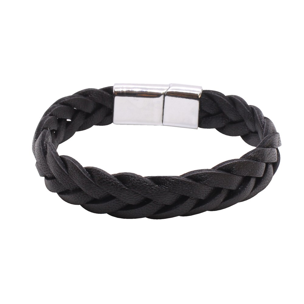 Leather Cool SeriesCMC8998Çelik Deri Bileklik