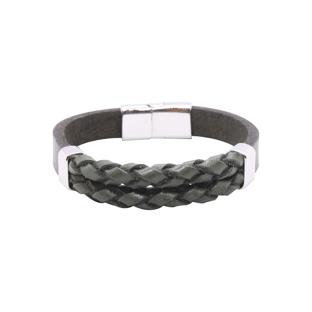 Leather Cool SeriesCMC8260Çelik Deri Bileklik