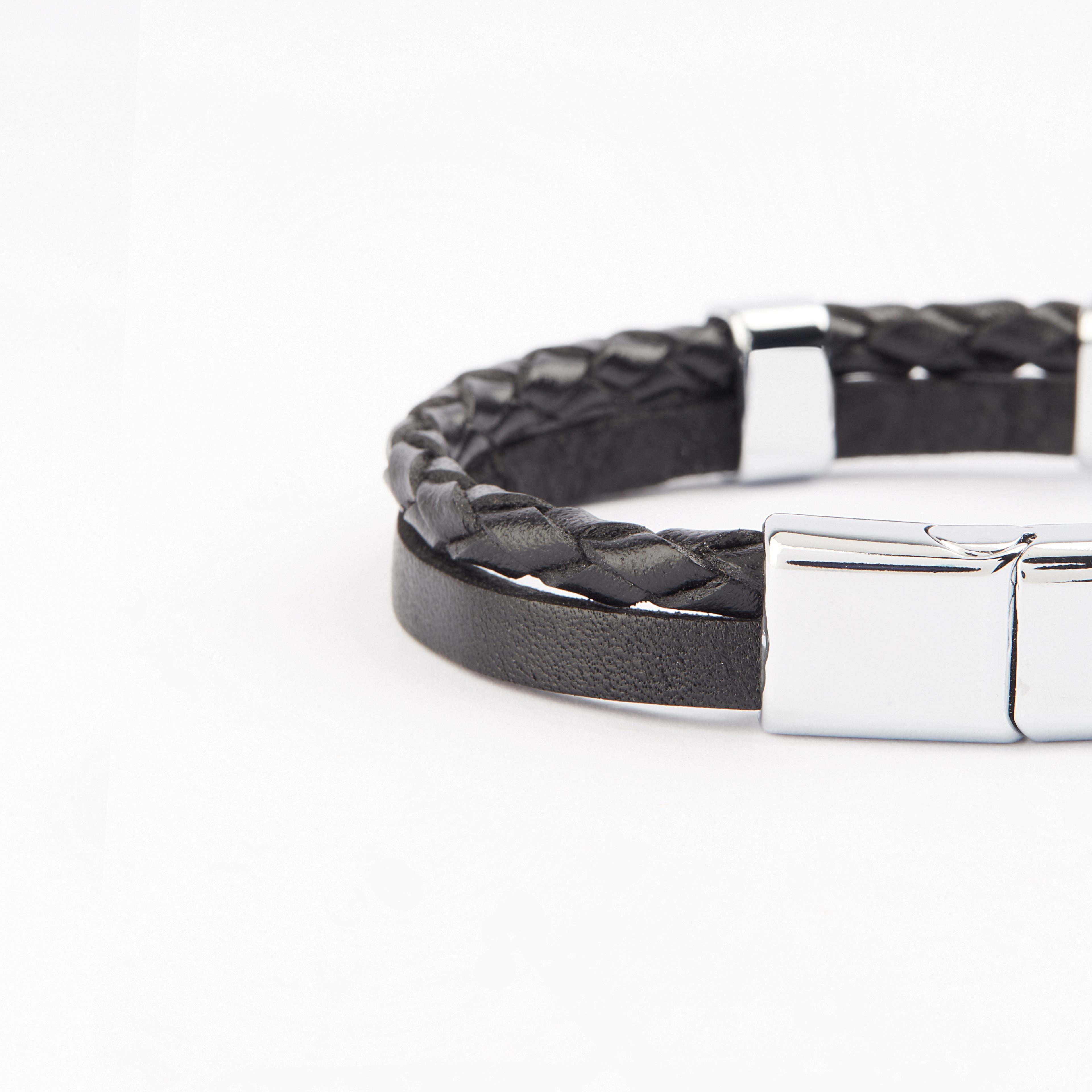 Çelik Deri Bileklik