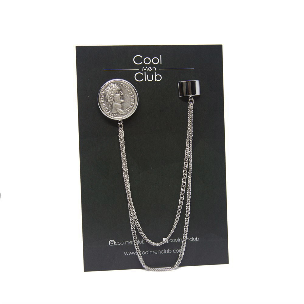 CMC6457Eski Para Ceket Yaka İğnesi