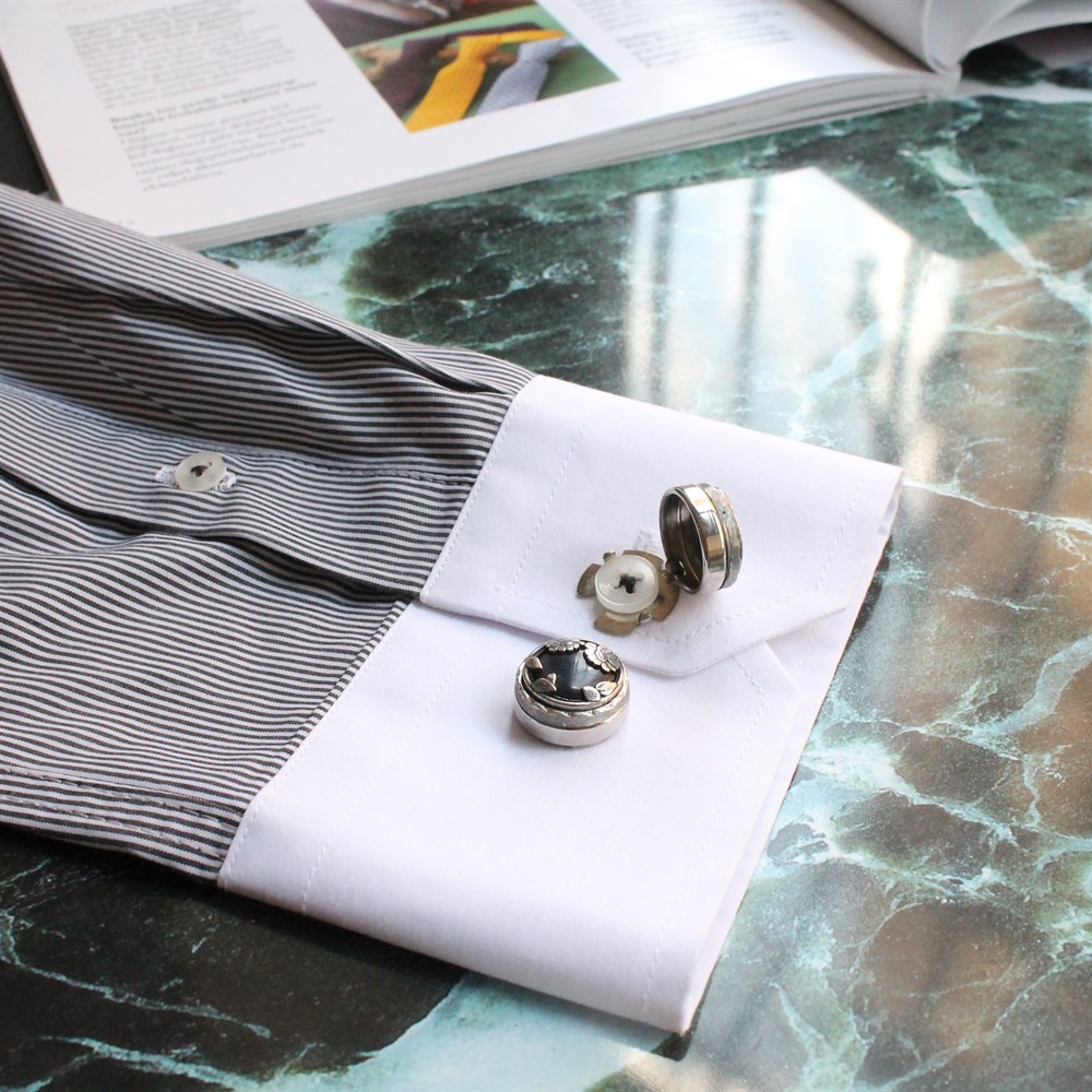 Geçmeli Kol Düğmesi 