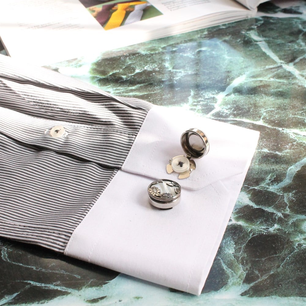 Geçmeli Kol Düğmesi 