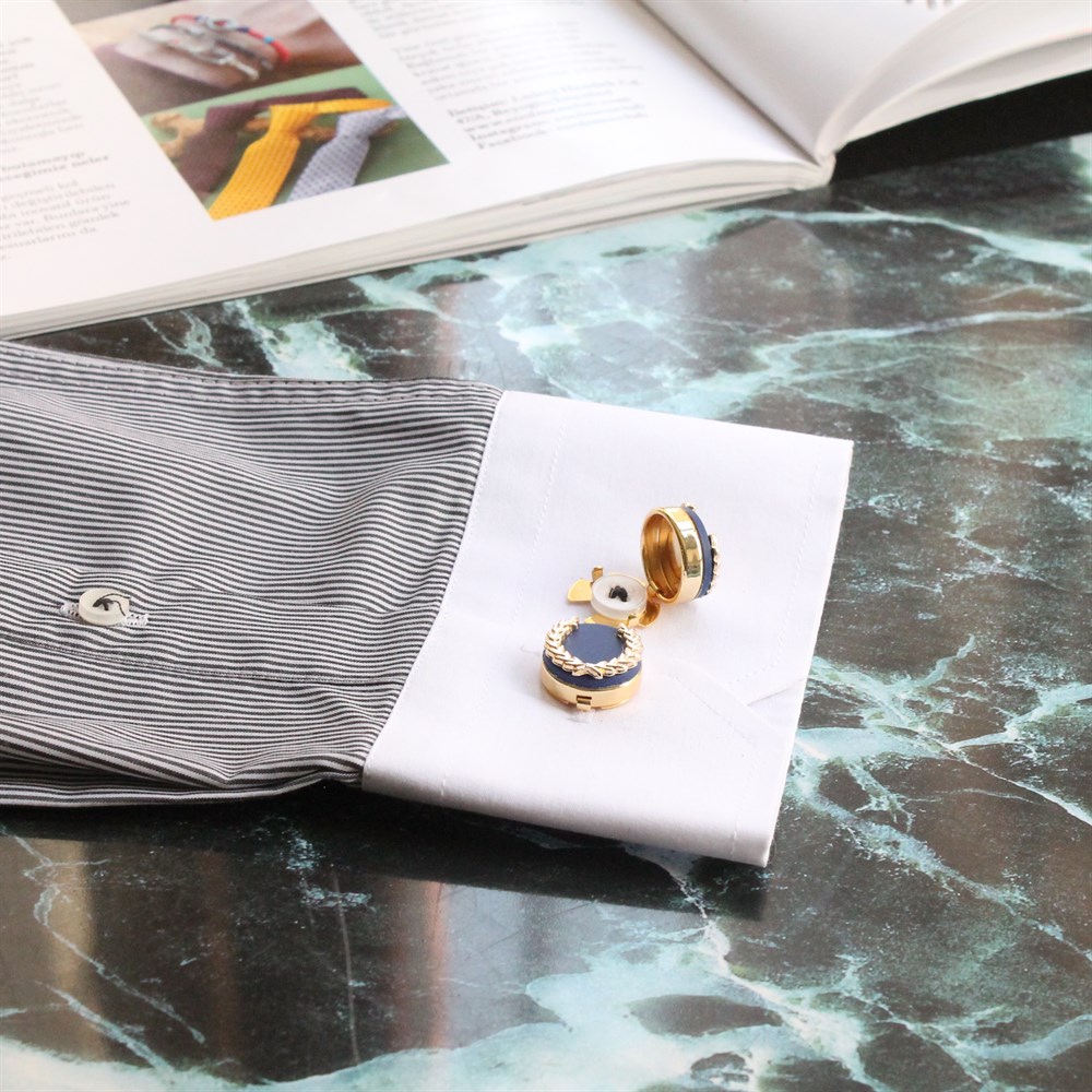 Geçmeli Kol Düğmesi 