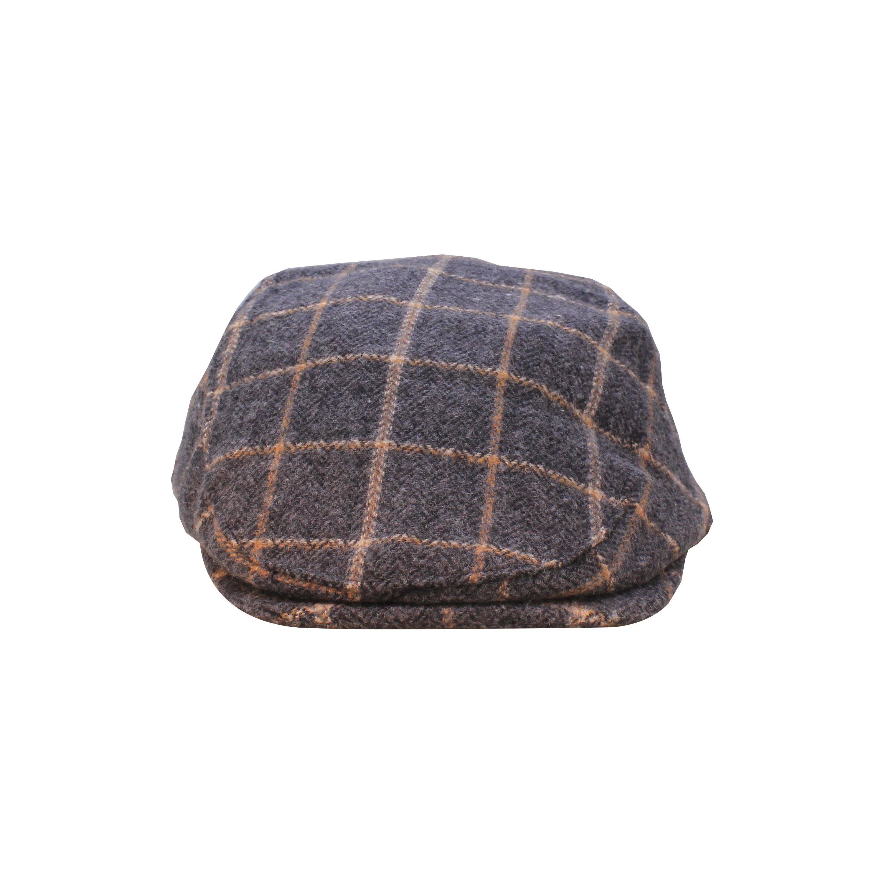 Gri Erkek Kasket Şapka