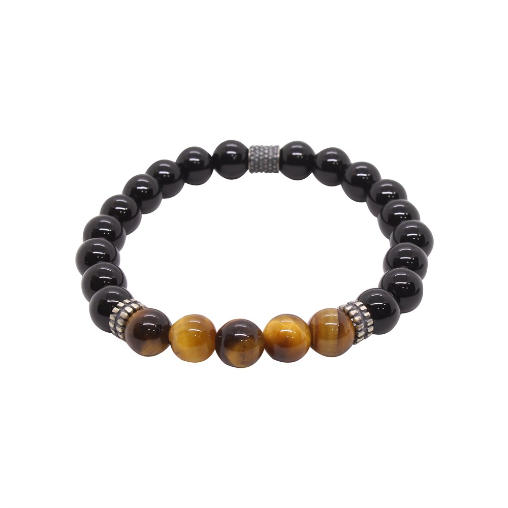 Silver Cool SeriesCMC9348Gümüş Doğal Taş Bileklik