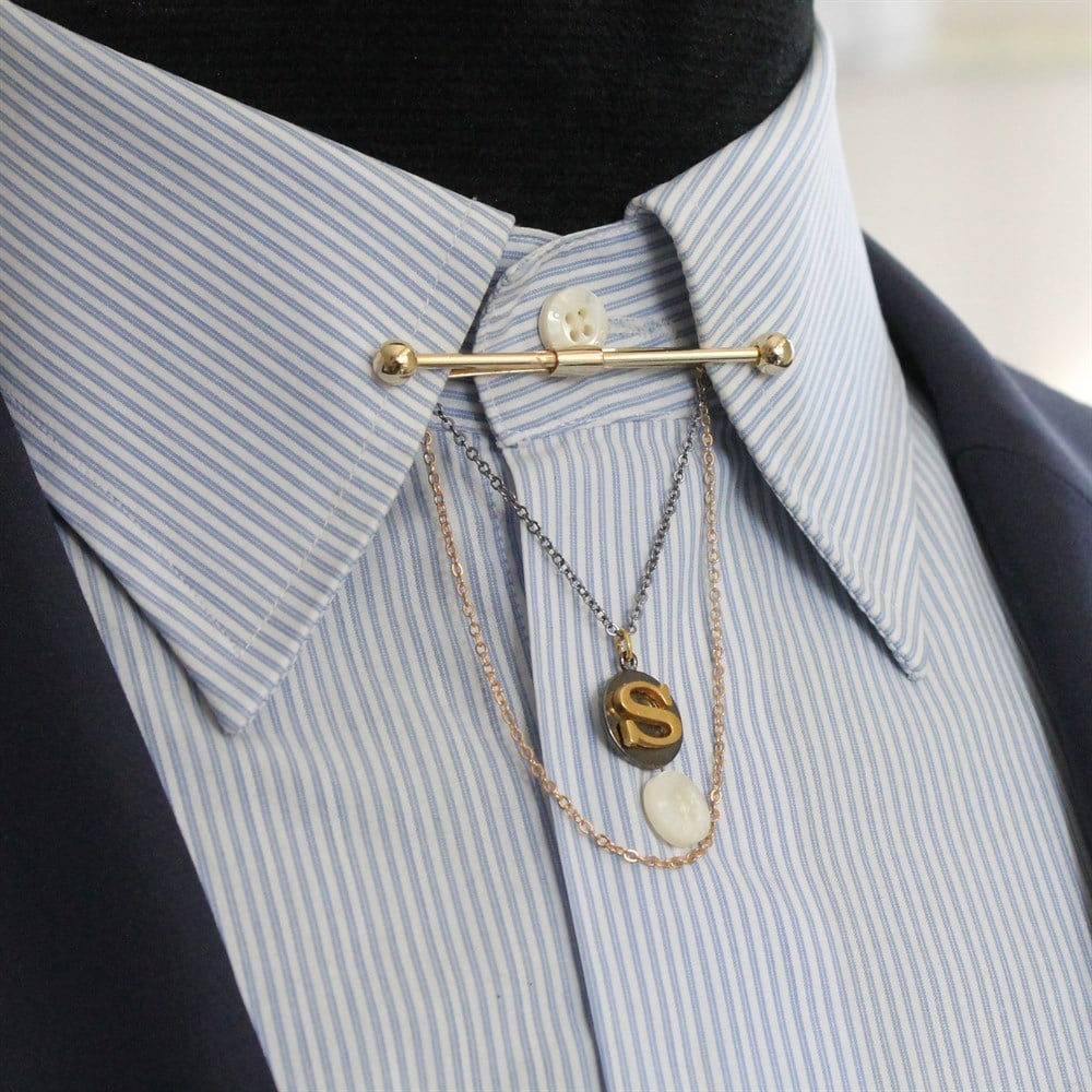 Kişiye Özel Gömlek Yaka İğnesi