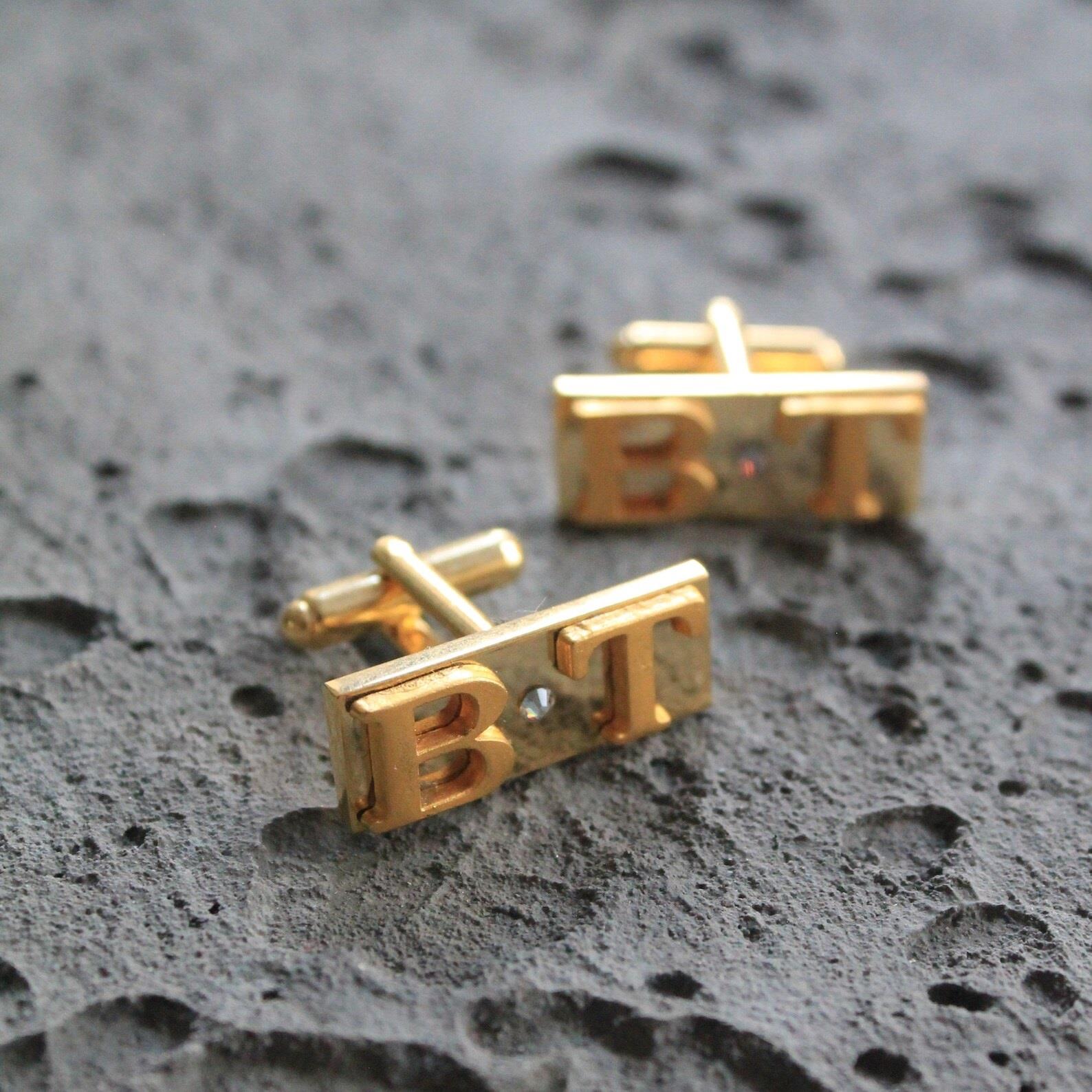 Kişiye Özel Harfli Klasik Kol Düğmesi