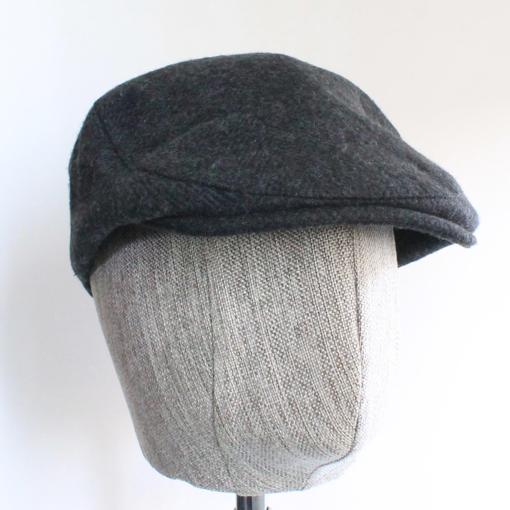 Koyu Gri Erkek Kasket Şapka